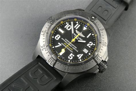 breitling airwolf with co pilot module|breitling avenger seawolf blacksteel.